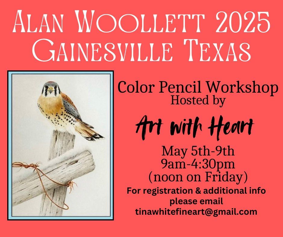 Alan Woollett Color Pencil Workshop