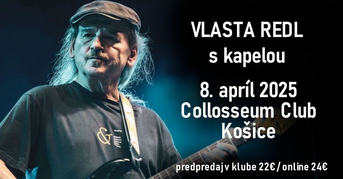 VLASTA REDL s kapelou \/\/ Collosseum Club, Ko\u0161ice