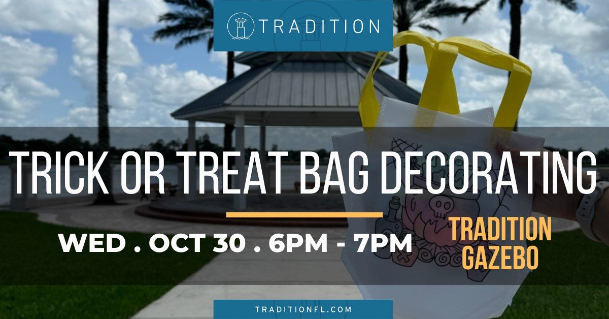 Trick-or-Treat Bag Decorating