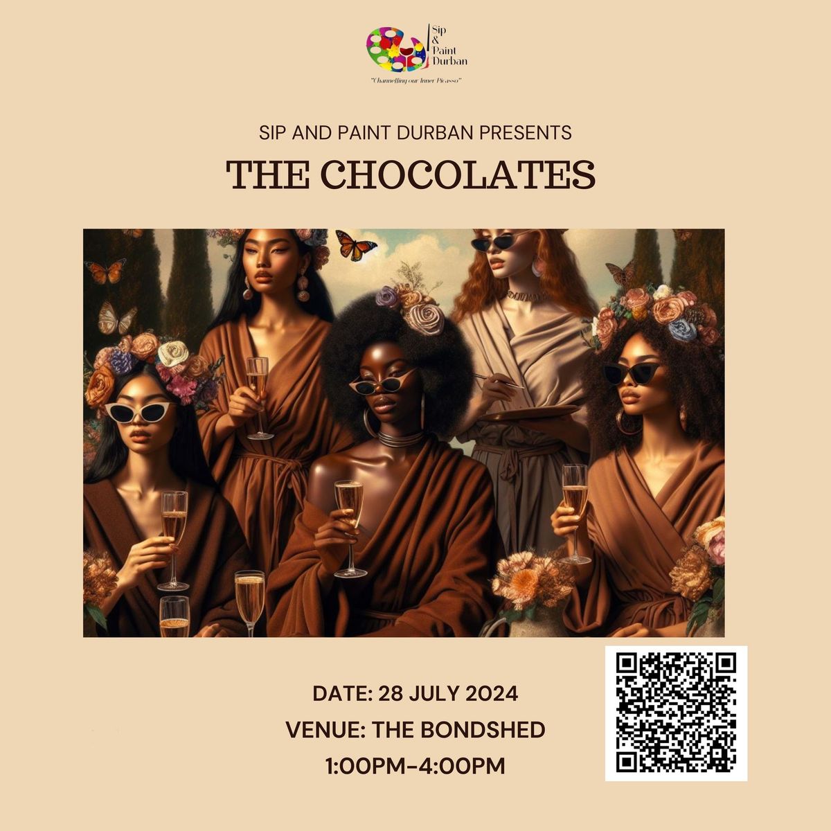 SIP AND PAINT DURBAN PRESENTS: THE CHOCOLATES