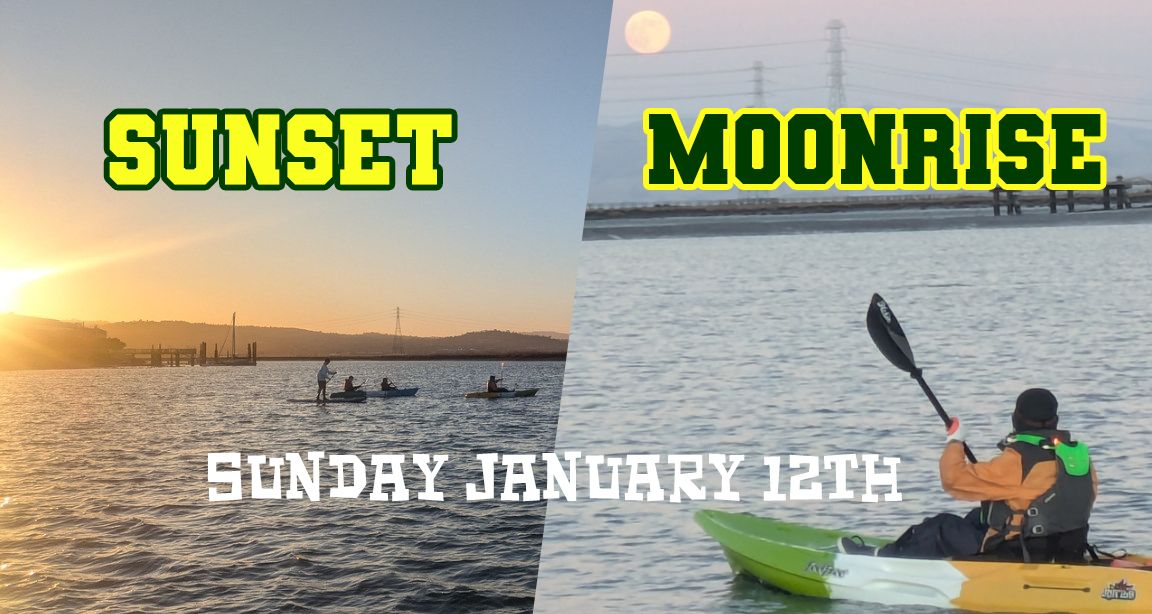 Sunset Moonrise Paddle Tour