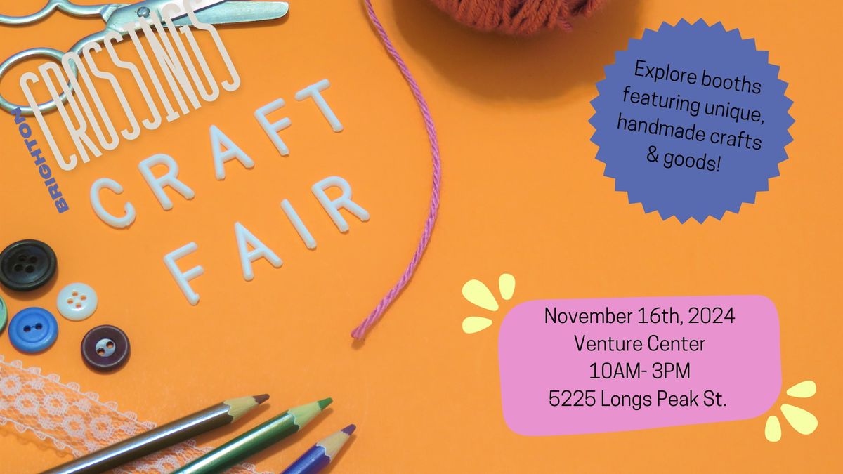 Crosssings Craft Fair