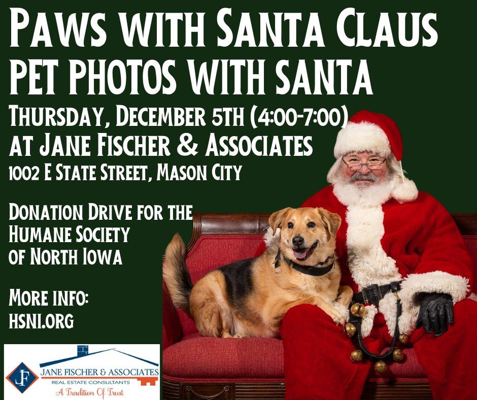 Paws with Santa Claus