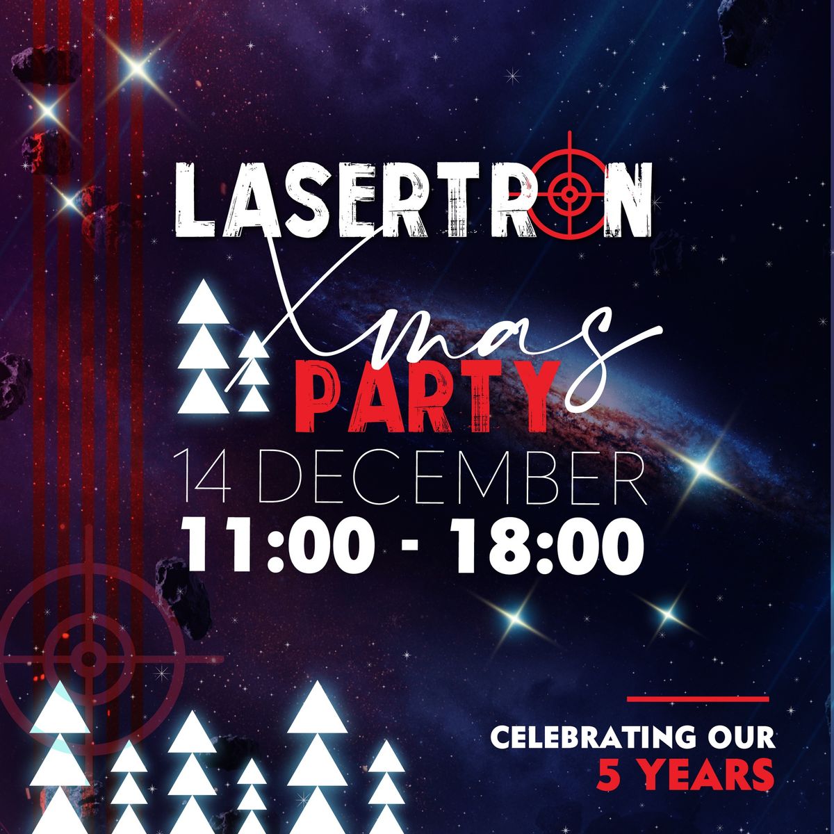 Christmas Party - 5 Years of Lasertron