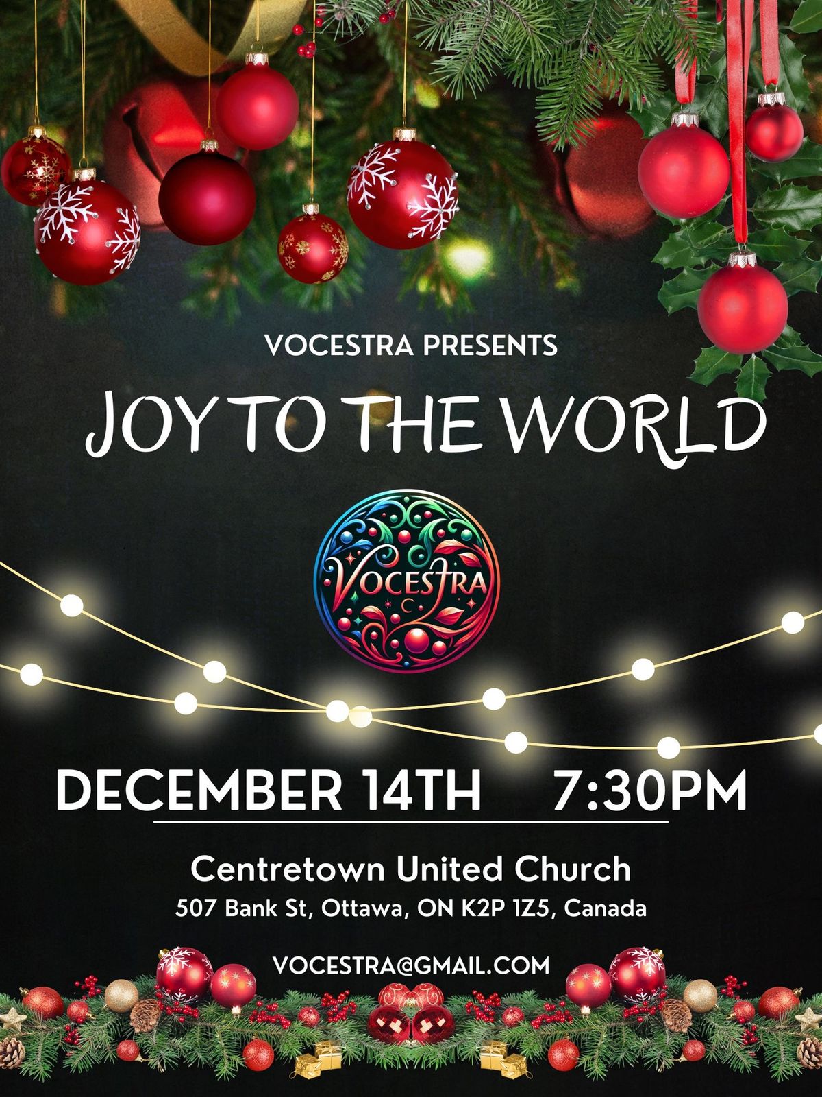 Joy to the world  a cappella Christmas show