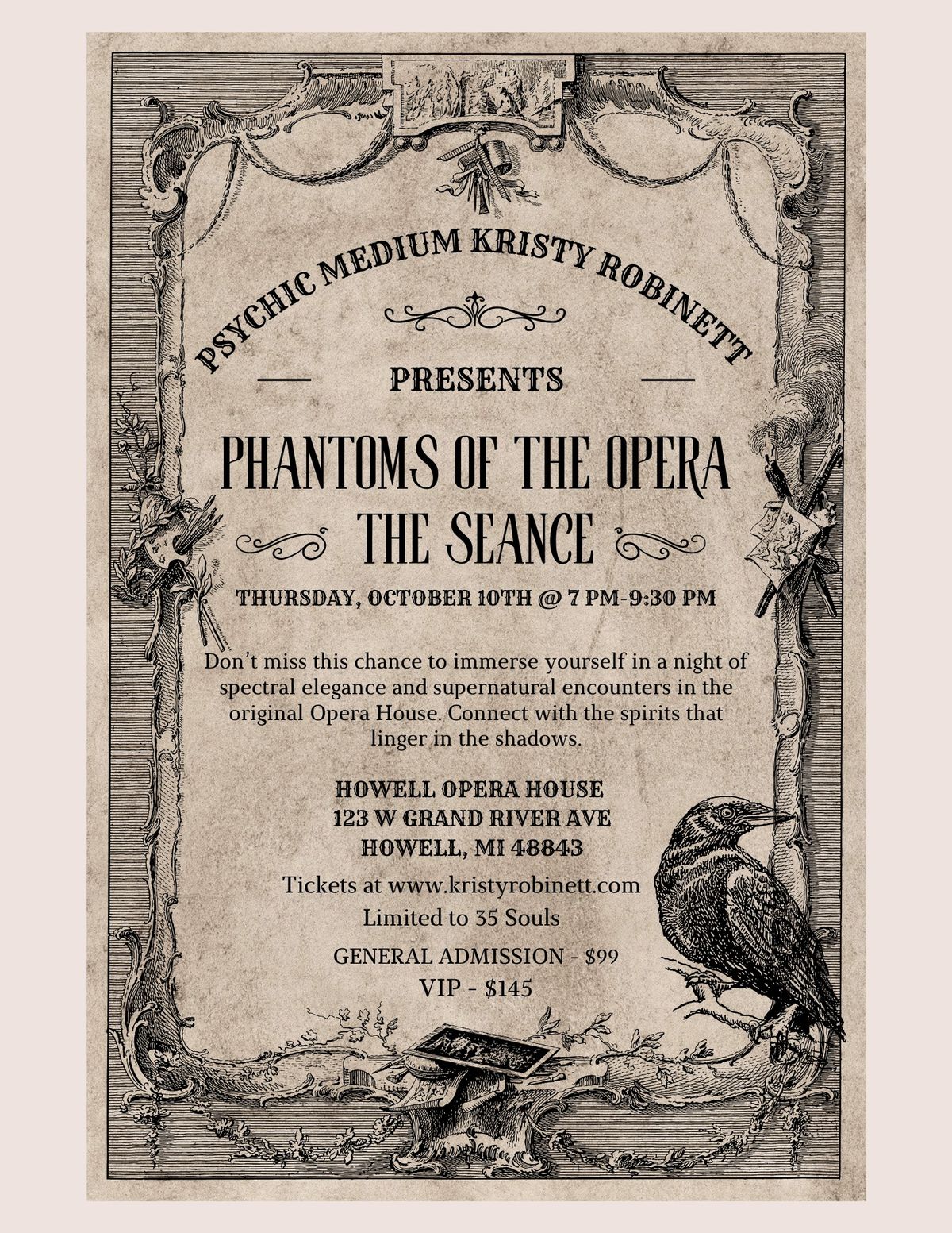 PHANTOMS OF THE OPERA: THE SEANCE AT THE HOWELL OPERA HOUSE