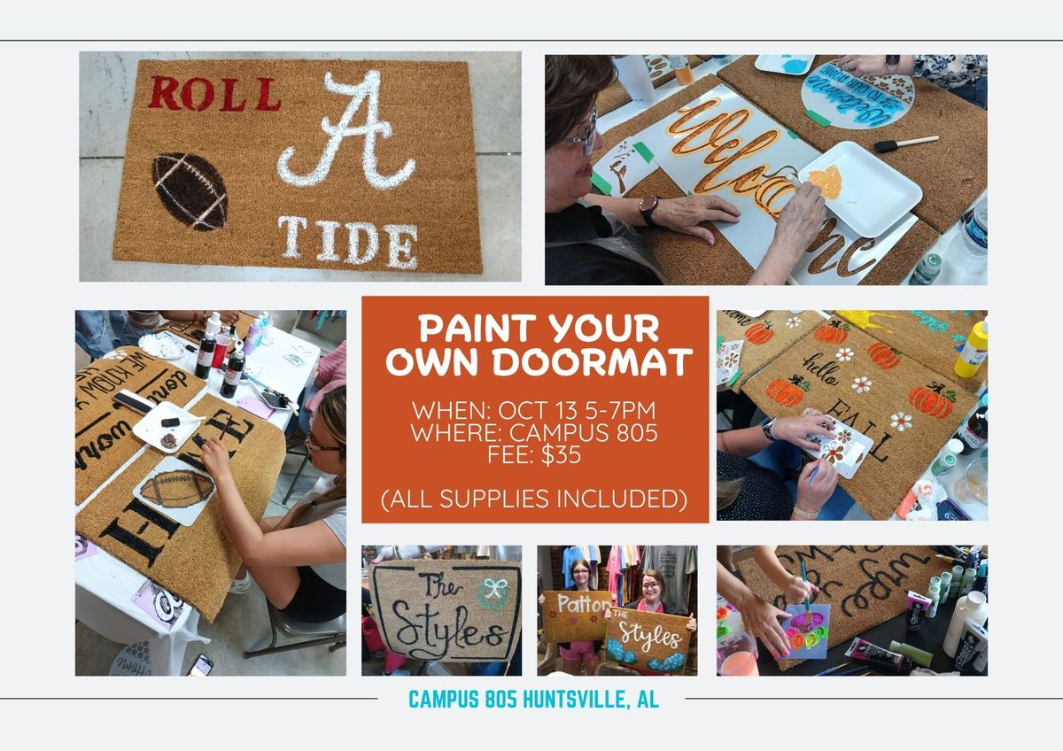 Campus 805 Doormat Paint Party