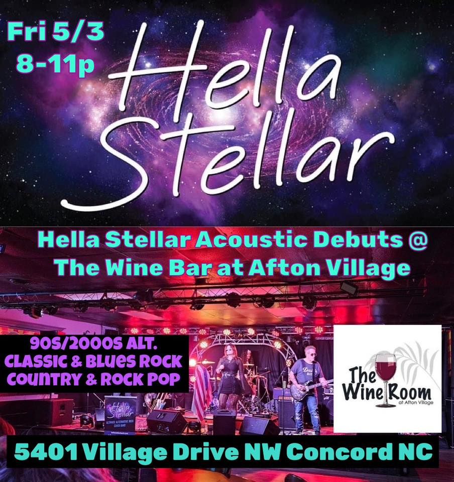 Hella Stellar Acoustic Trio Debuts @ The Wine Bar at Afton Village