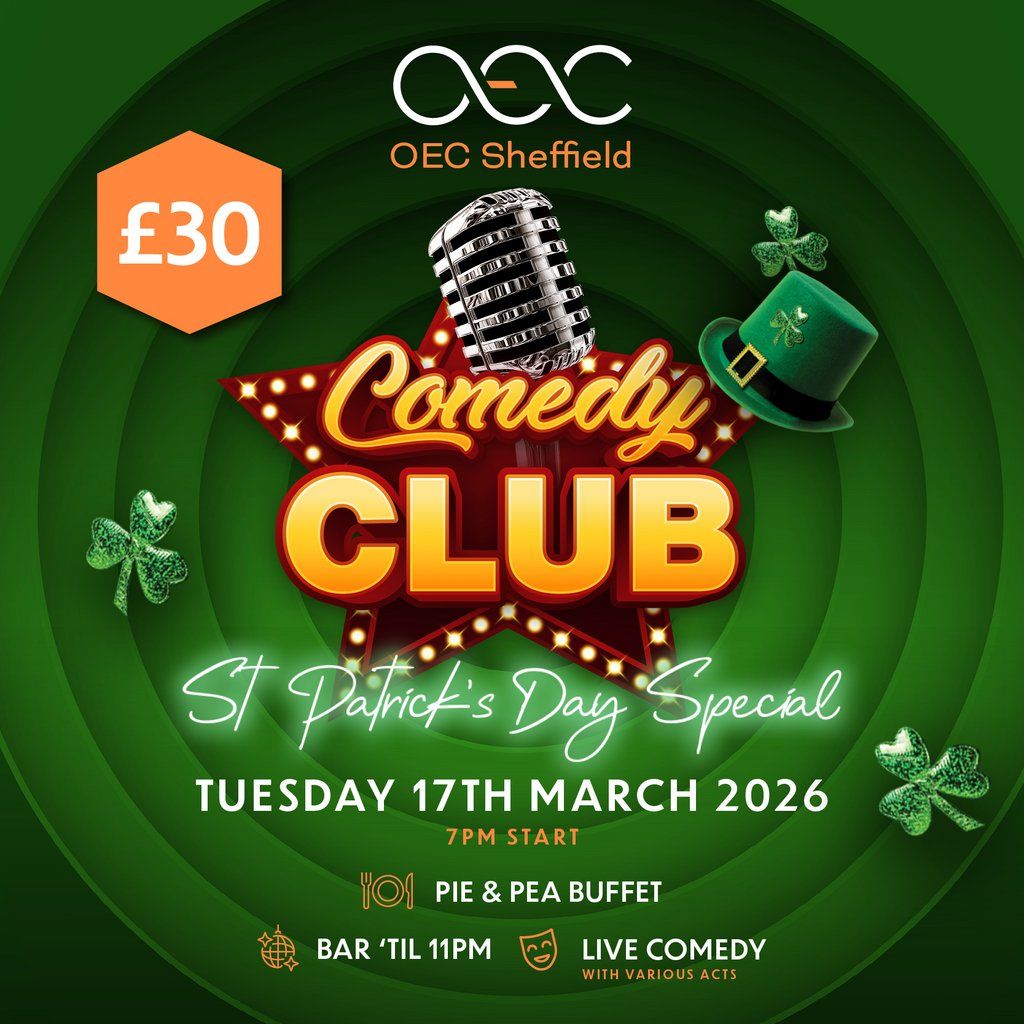 St Patricks Day Comedy Club