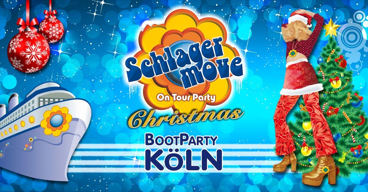 K\u00f6ln: Schlagermove CHRISTMAS Bootparty