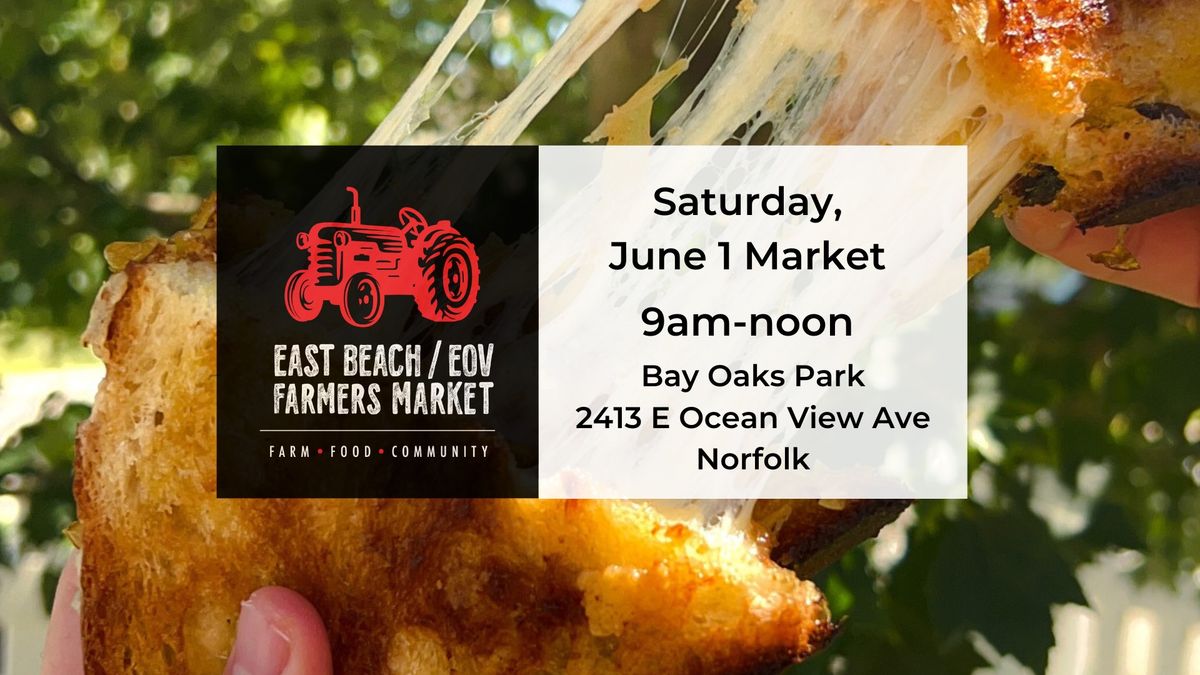 June 1 East Beach\/EOV Farmers Market