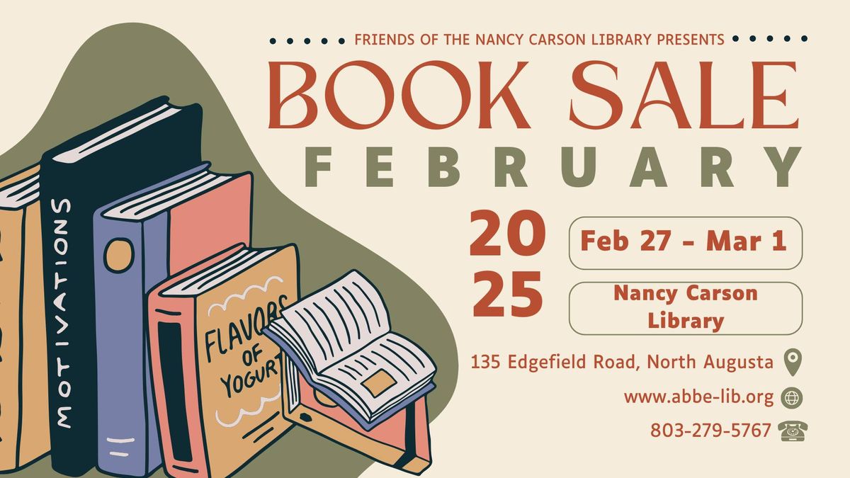 Friends of the Nancy Carson Library Book Sale