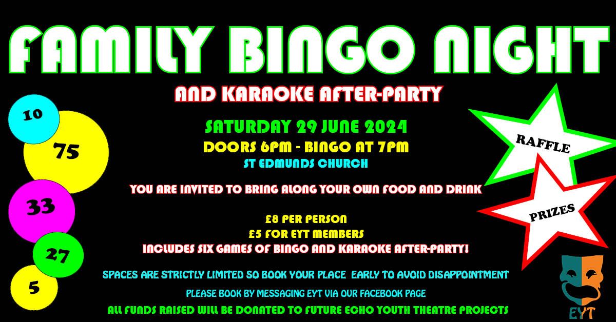 Family Bingo Night and Karaoke