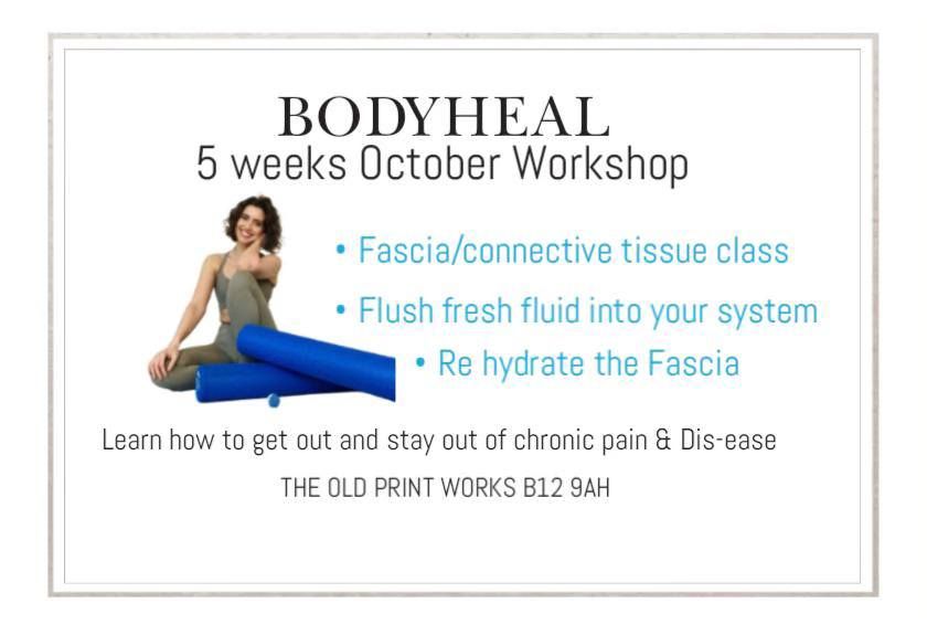 5 weeks of BODYHEAL - October workshop