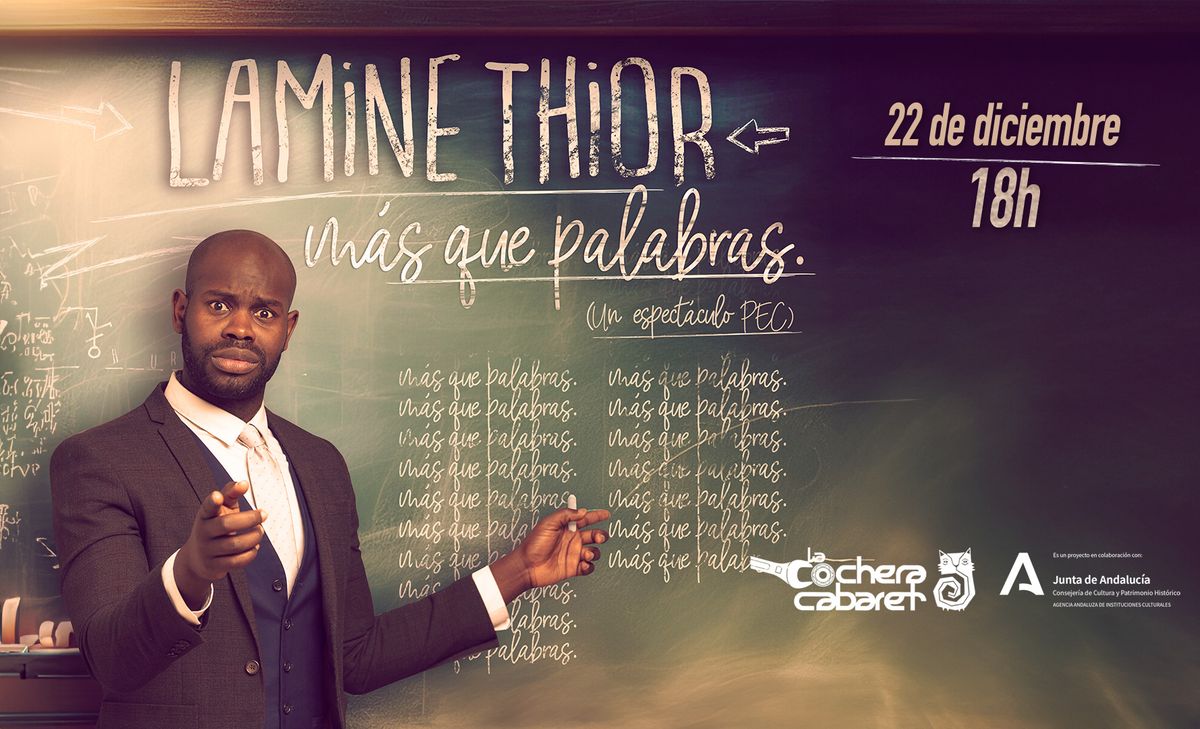 LAMINE THIOR "M\u00c1S QUE PALABRAS"