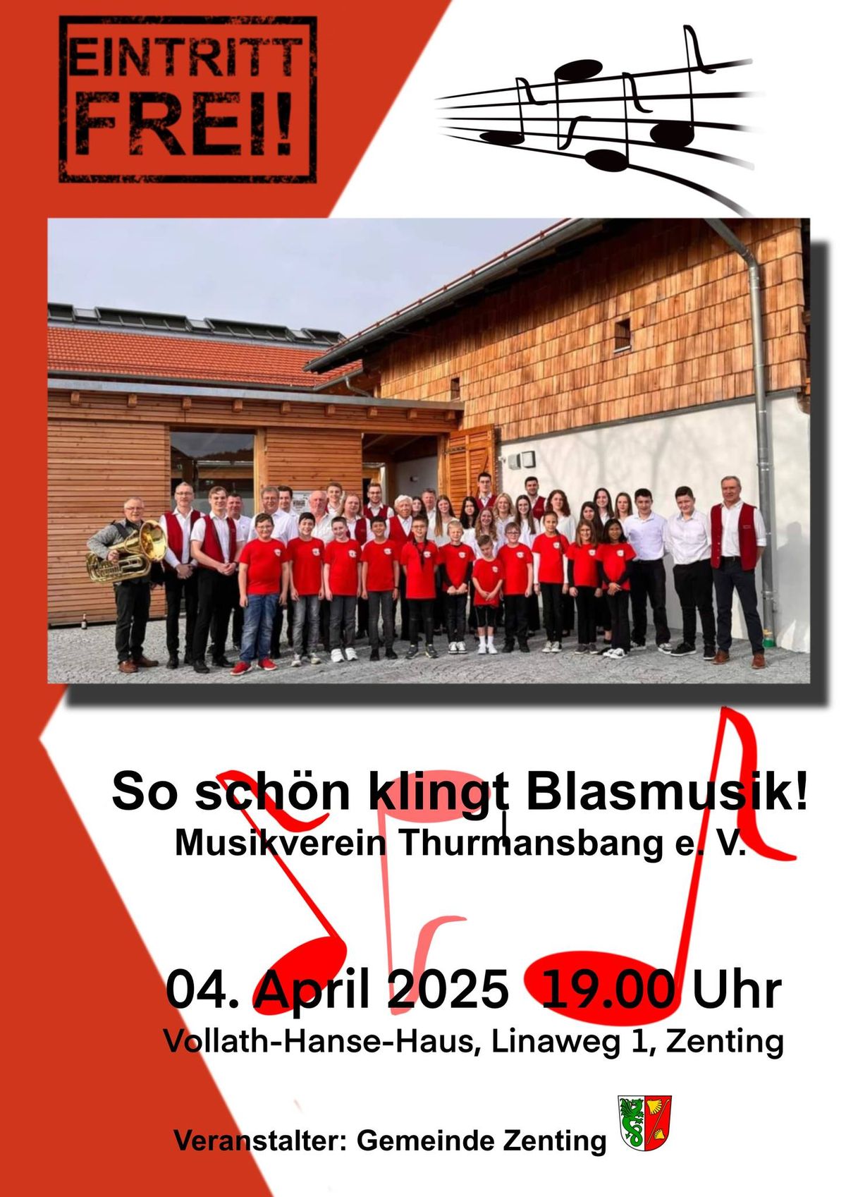 So sch\u00f6n klingt Blasmusik - Konzert des Musikvereins Thurmansbang e. V.