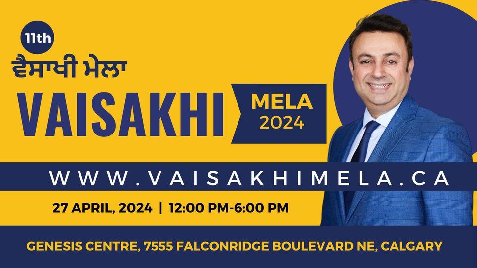 VAISAKHI MELA 2024, Genesis Centre, Calgary, 27 April 2024