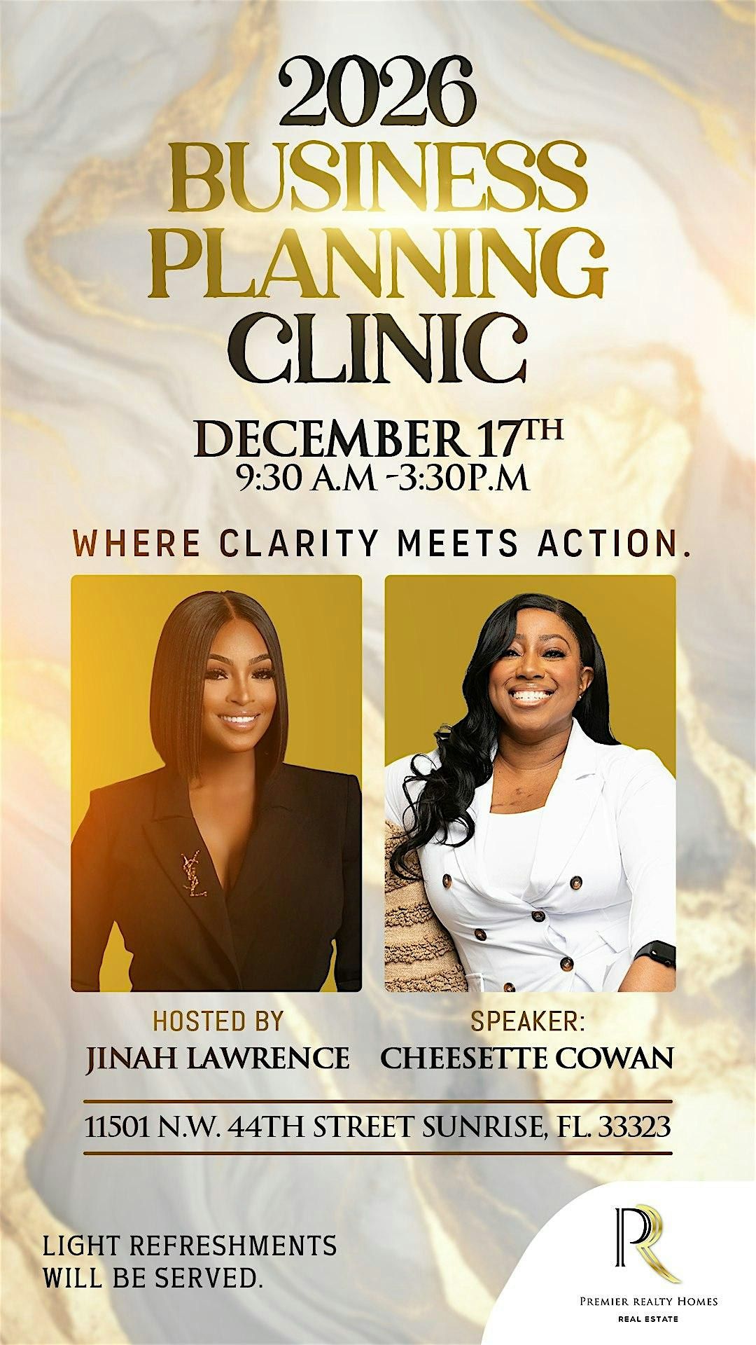 2026 Business Planning Clinic