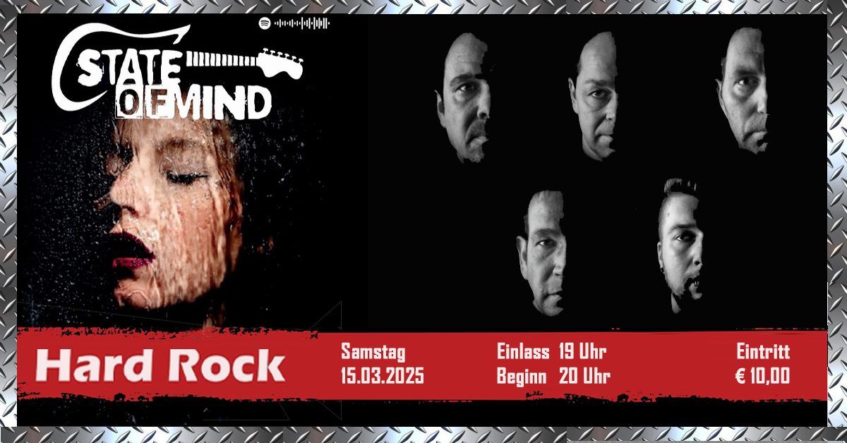 STAE OF MIND (Hardrock) \ud83e\udd18\ud83d\ude0e\ud83e\udd18 Live im Gleis drei !