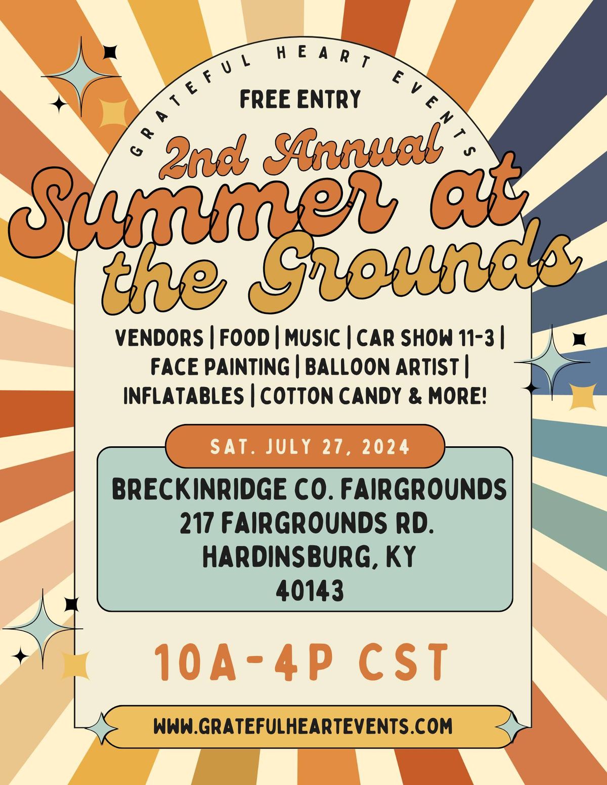 2nd Annual Summer at the Grounds