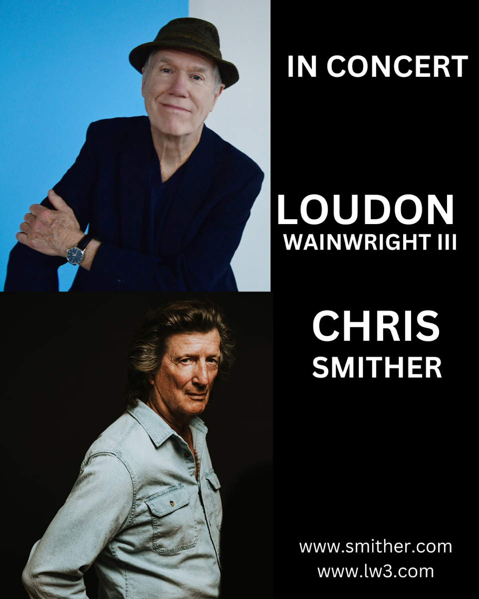 Loudon Wainwright III and Chris Smither at Groton Hill Music Center