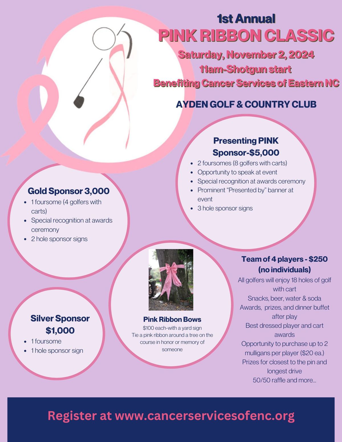 The Pink Ribbon Classic Golf Tournament