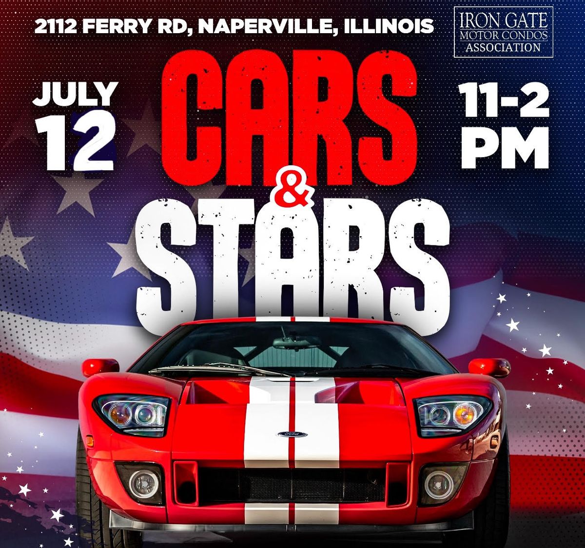 Cars and Stars!! Car\/Condo Show Classic Rock Band and Hell's BBQ Extravaganza!