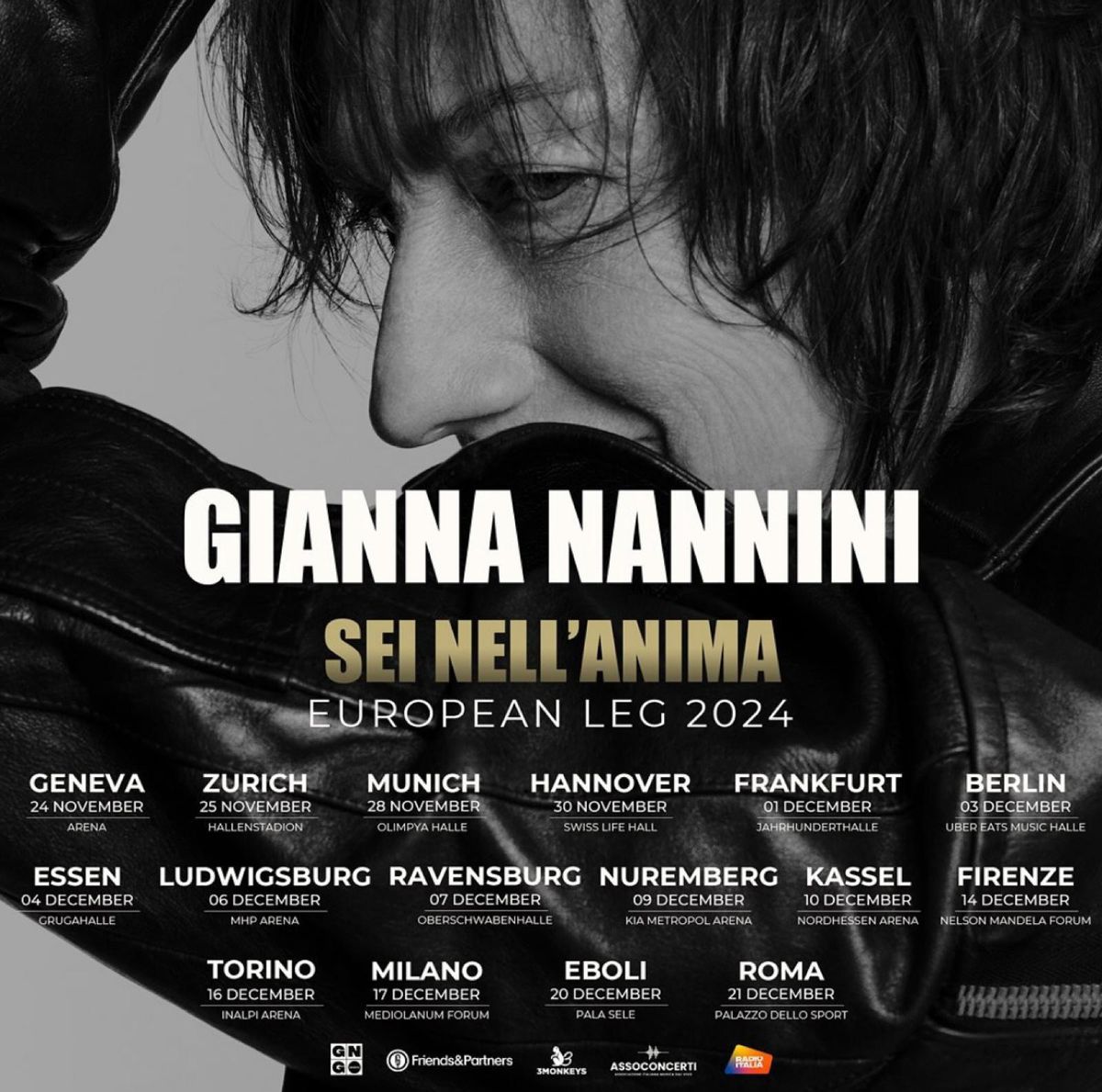 Gianna Nannini Palasele