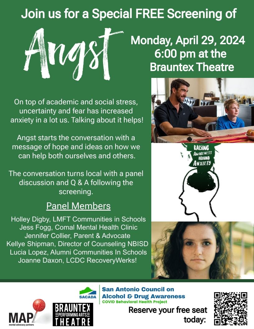 Angst Film Screening and Conversation