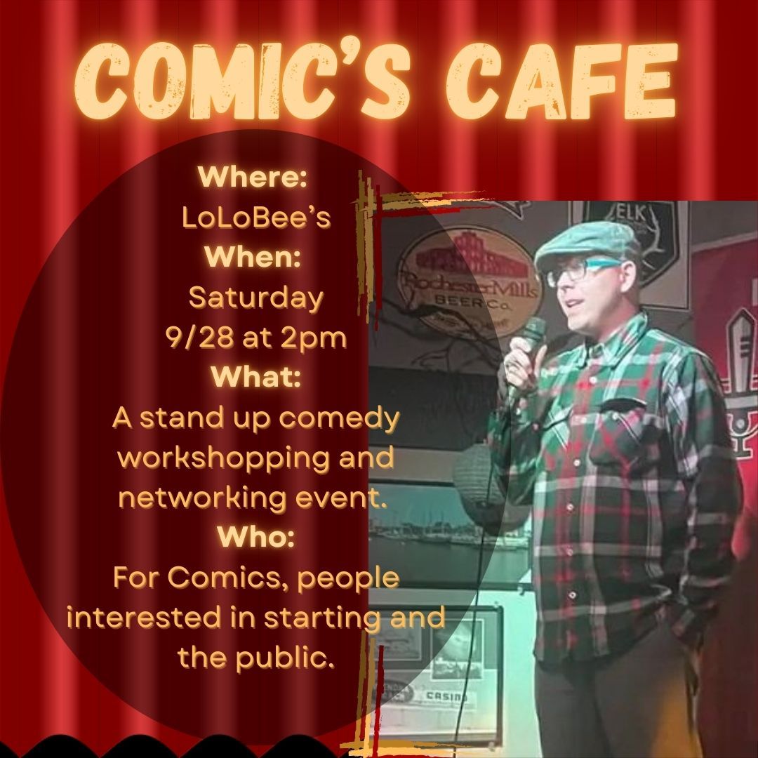 Comic's Cafe-October