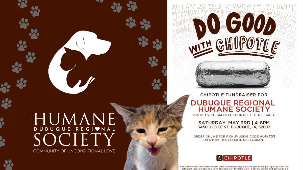 Chipotle: Fundraiser for the DRHS