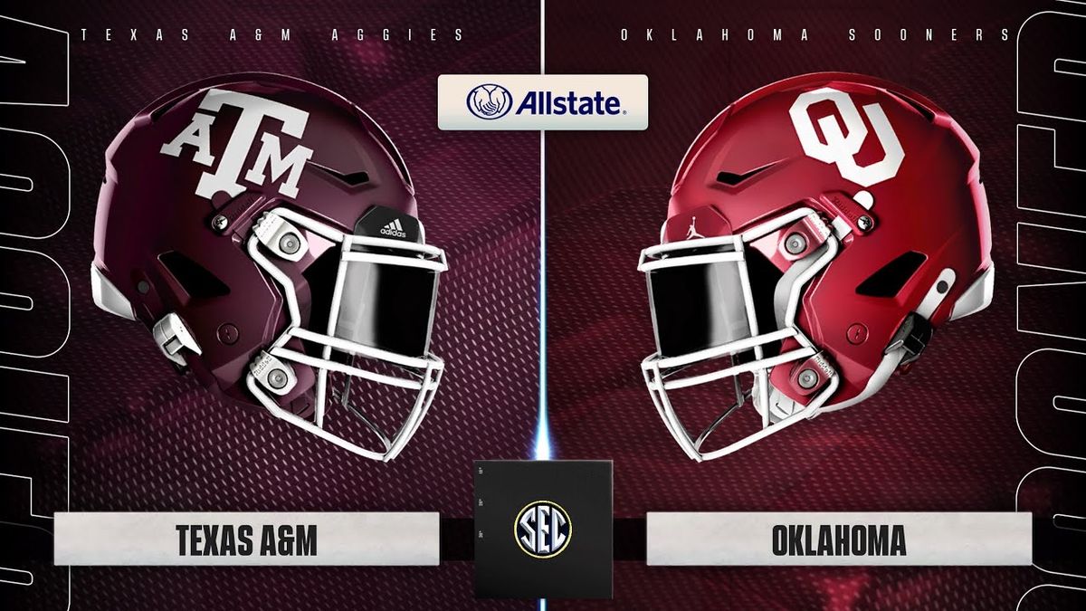 Texas A&M Aggies vs. Oklahoma Sooners