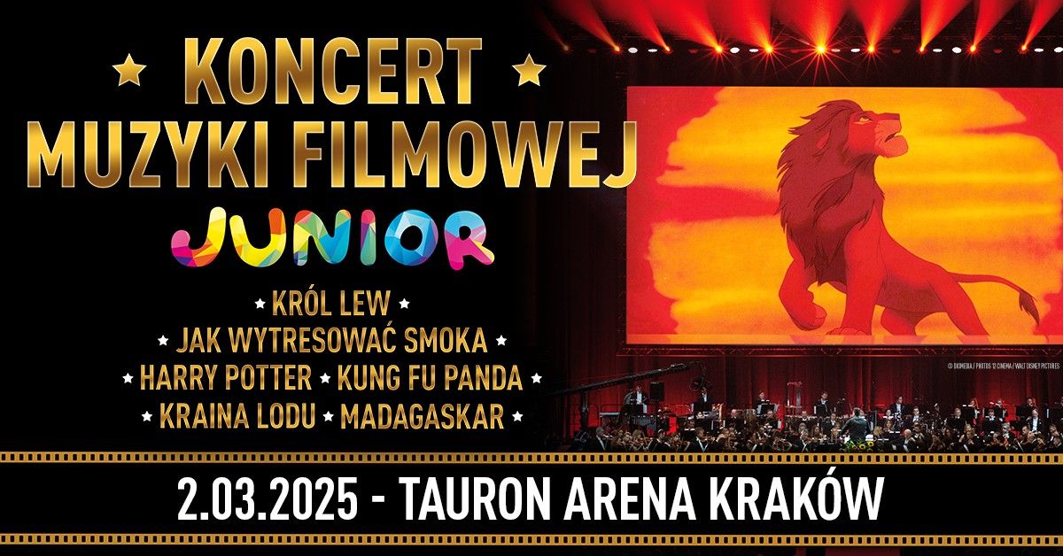 KONCERT MUZYKI FILMOWEJ JUNIOR