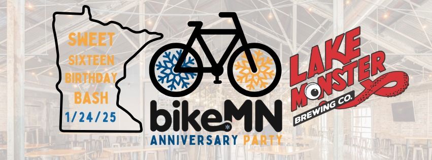 BikeMN's Sweet 16 Anniversary Party