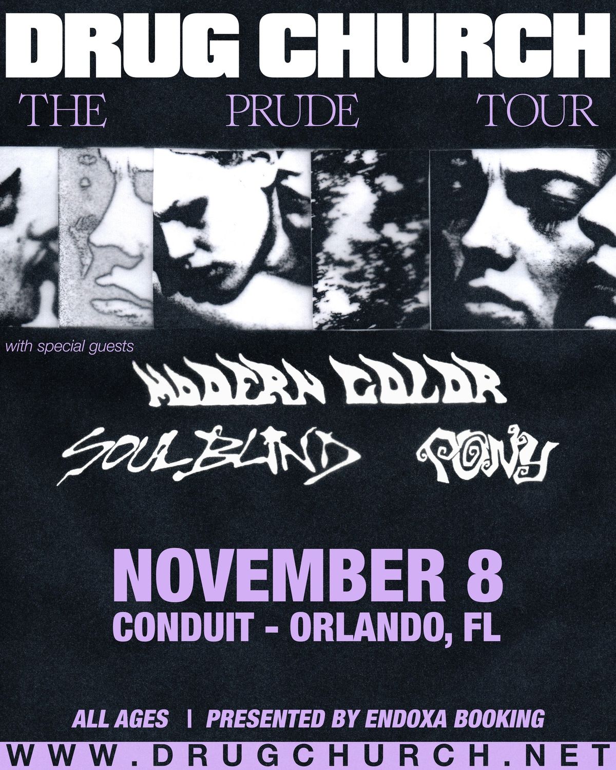 Drug Church, Modern Color, Soul Blind, and Pony in Orlando