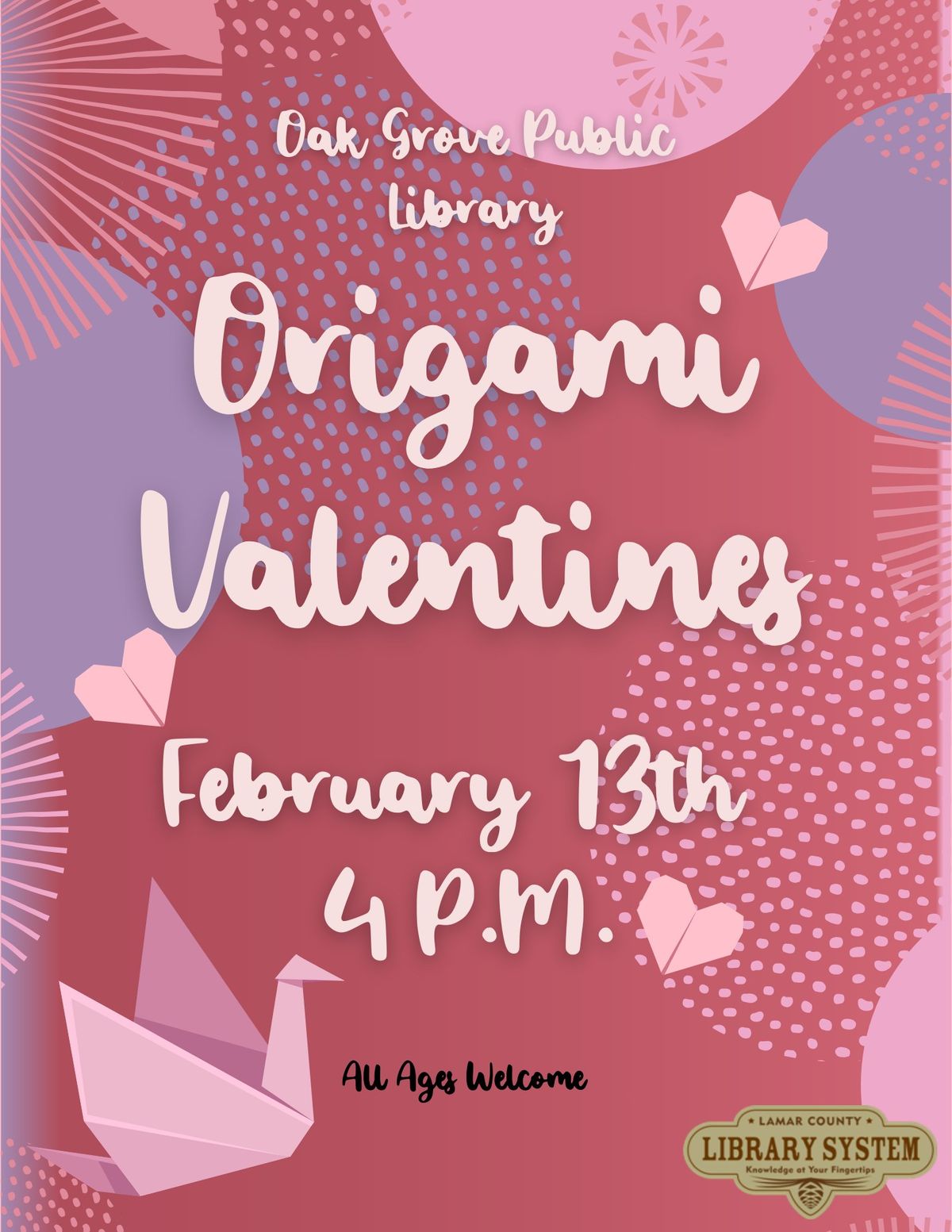 Origami Valentines 