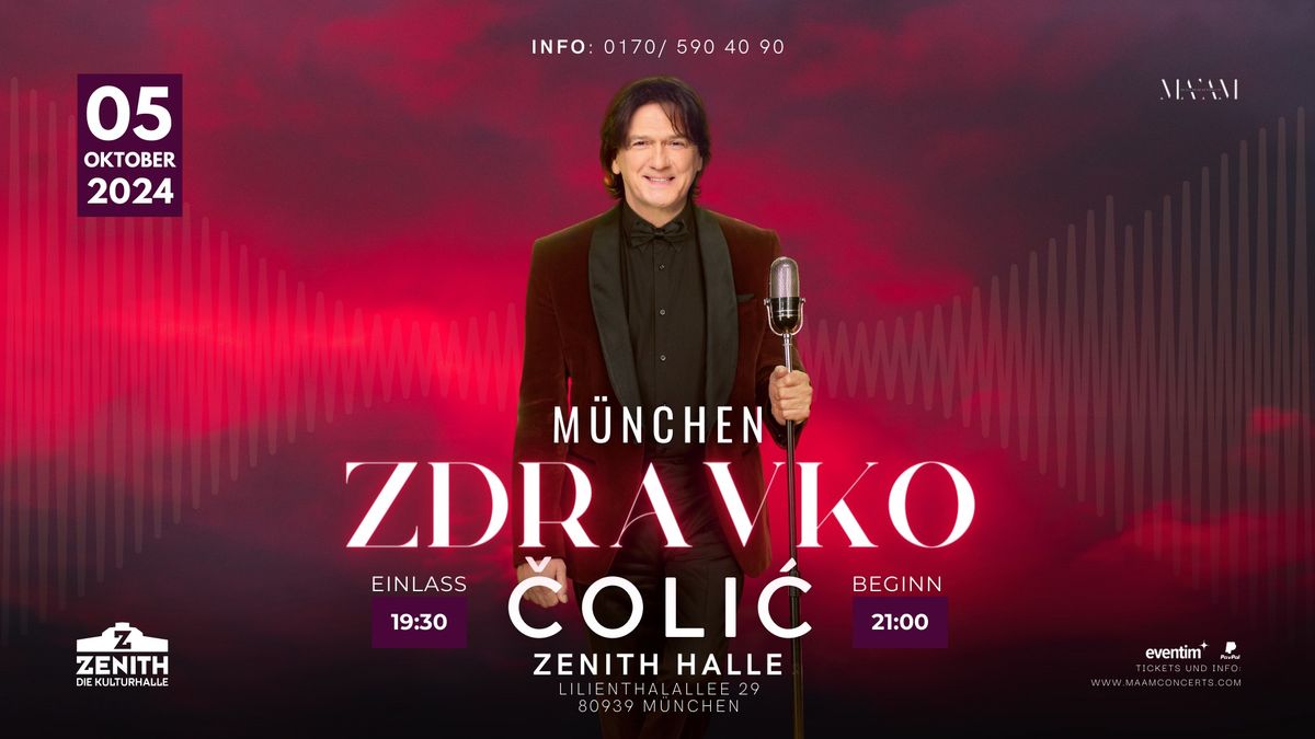 ZDRAVKO COLIC - M\u00fcnchen 05.10.2024