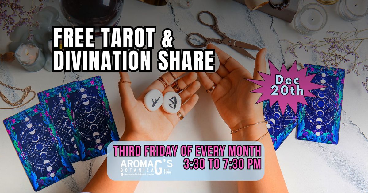 FREE Tarot & Divination Share - Practice on Others