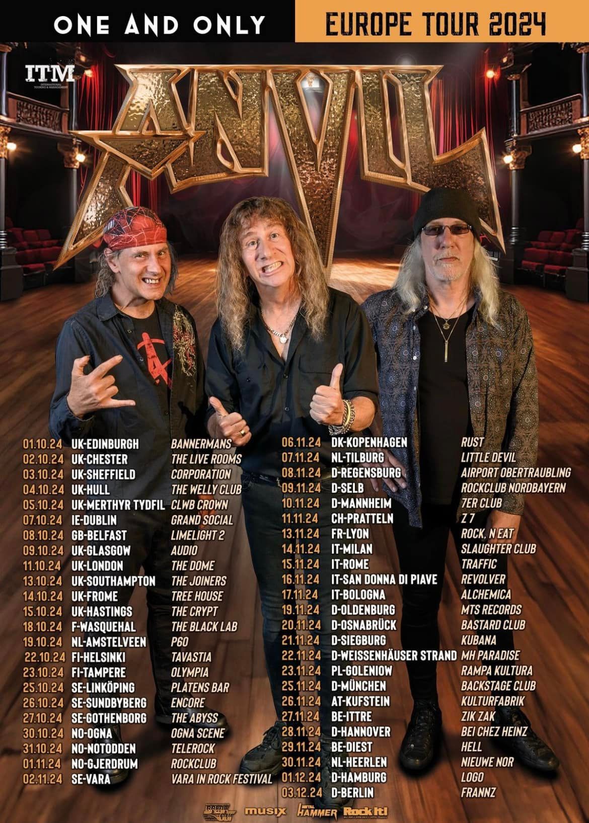 ANVIL live at MTS Records