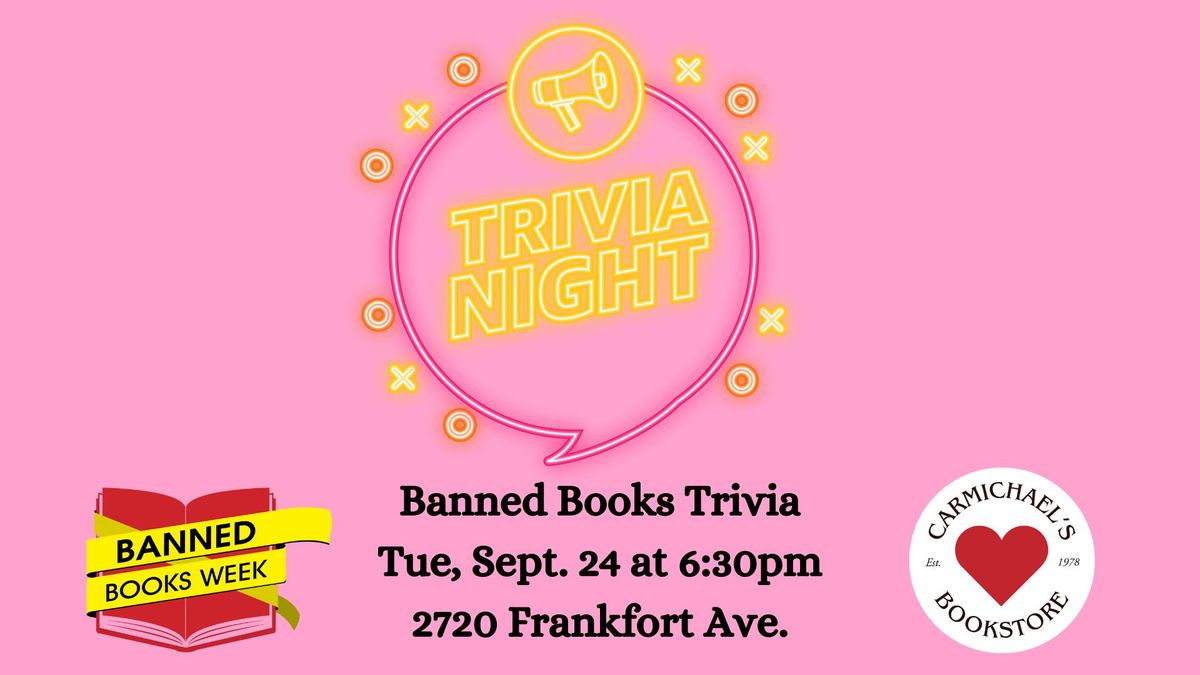 Carmichael's Banned Books Trivia