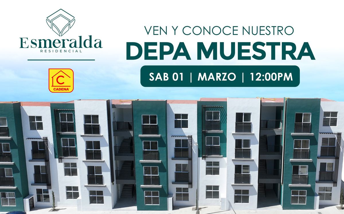 INAUGURACI\u00d3N DEL DEPA MUESTRA DE ESMERALDA RESIDENCIAL