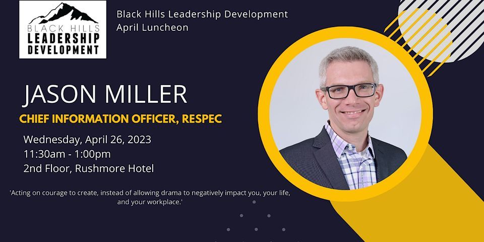 April BHLD Luncheon with Jason Miller, Chief Information Officer of RESPEC