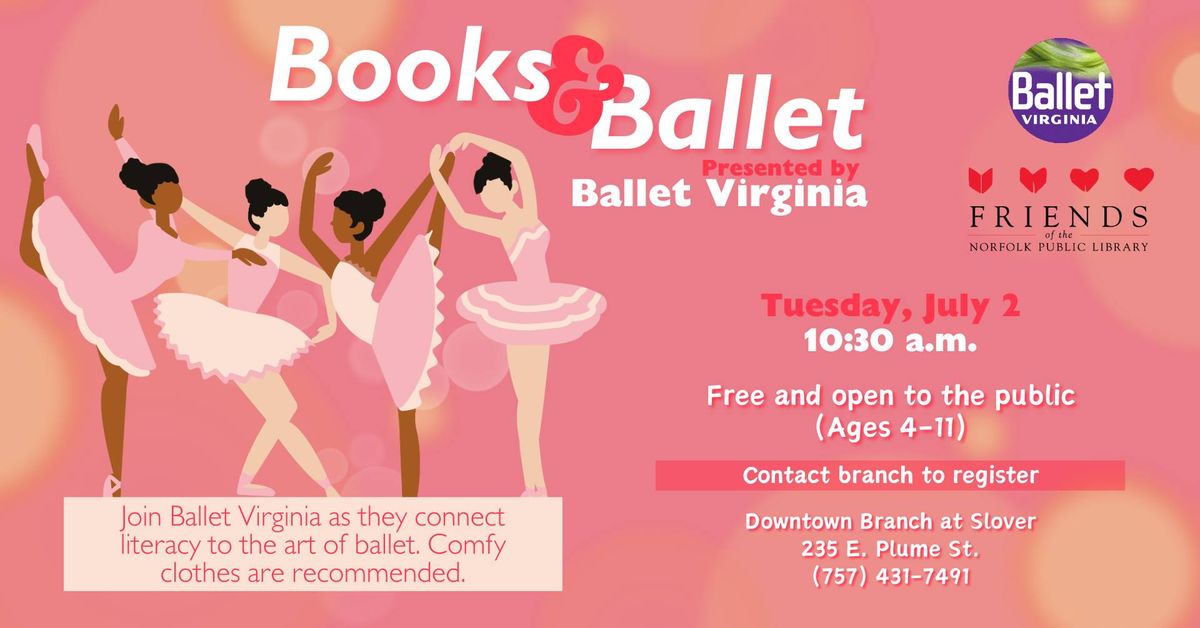 Ballet Virginia Presents: Book and Ballet