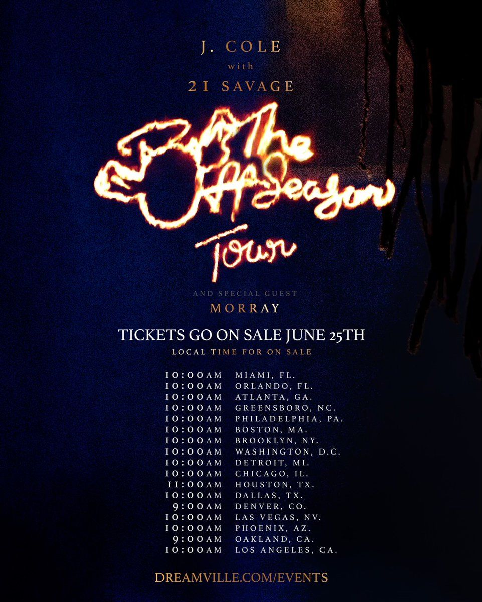 J. Cole Miami Tickets