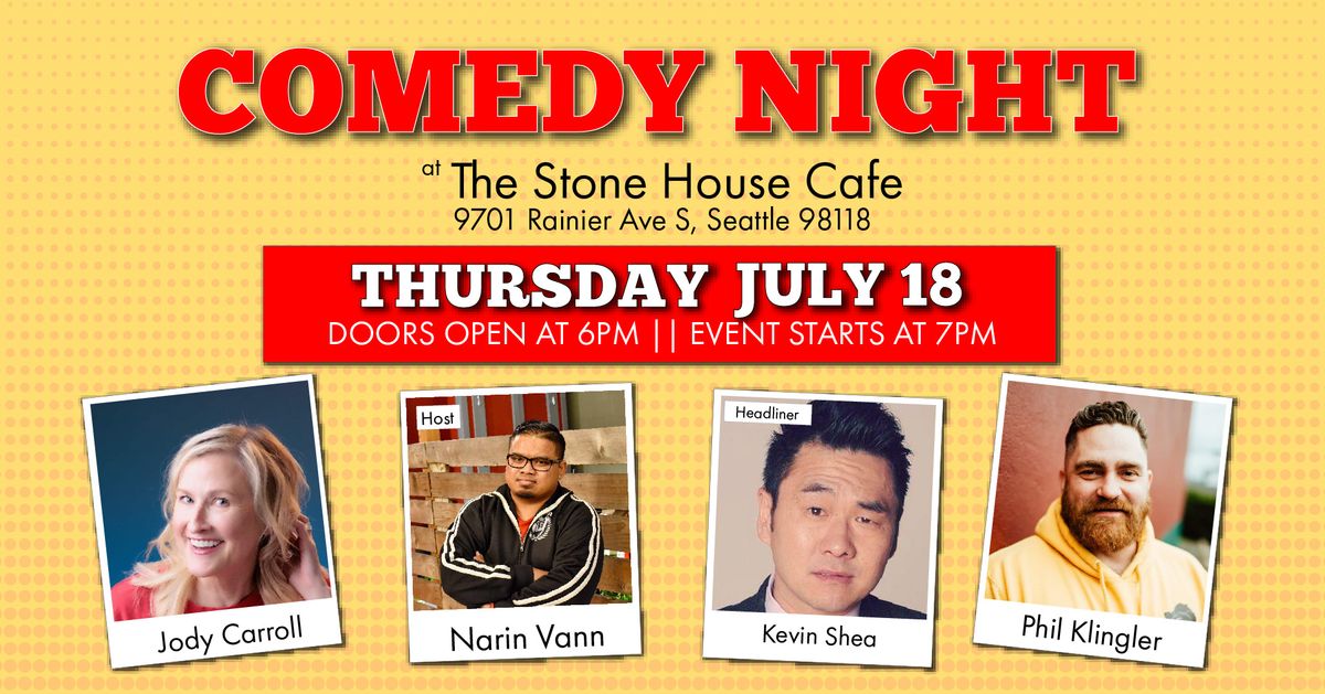 Comedy Night at The Stone House Cafe