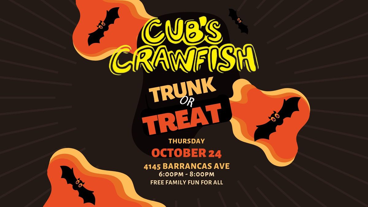 Cub\u2019s Trunk or Treat 