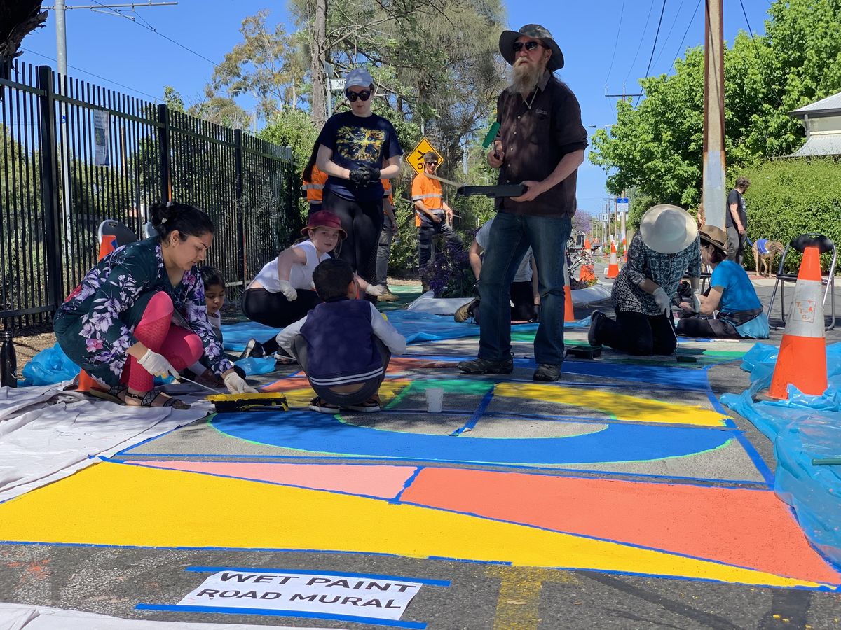 Richards Terrace Community Painting Day