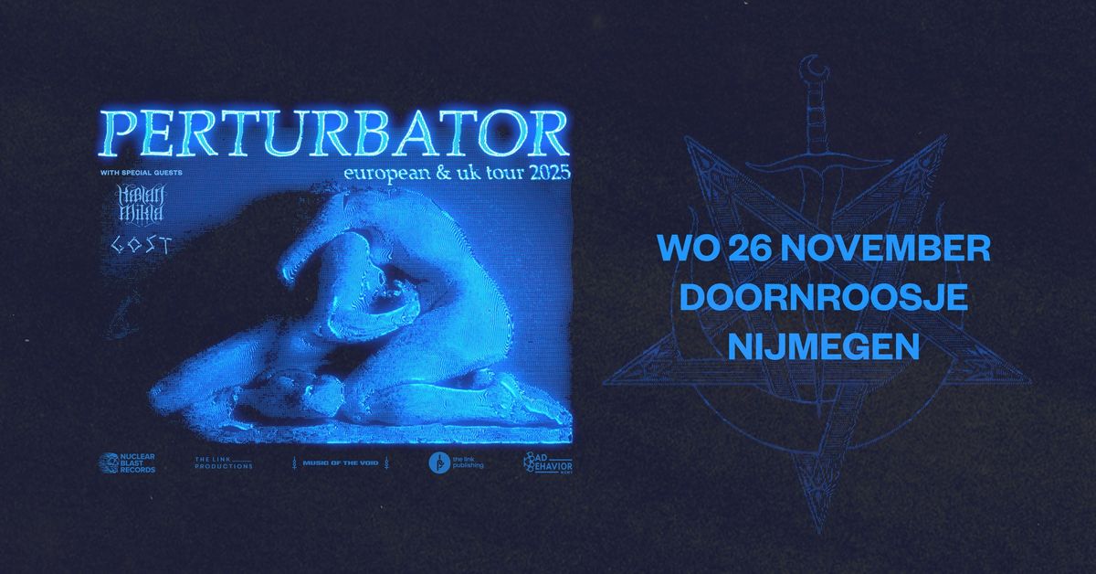 Perturbator + K\u00e6lan Mikla + GOST \/\/ Doornroosje Nijmegen