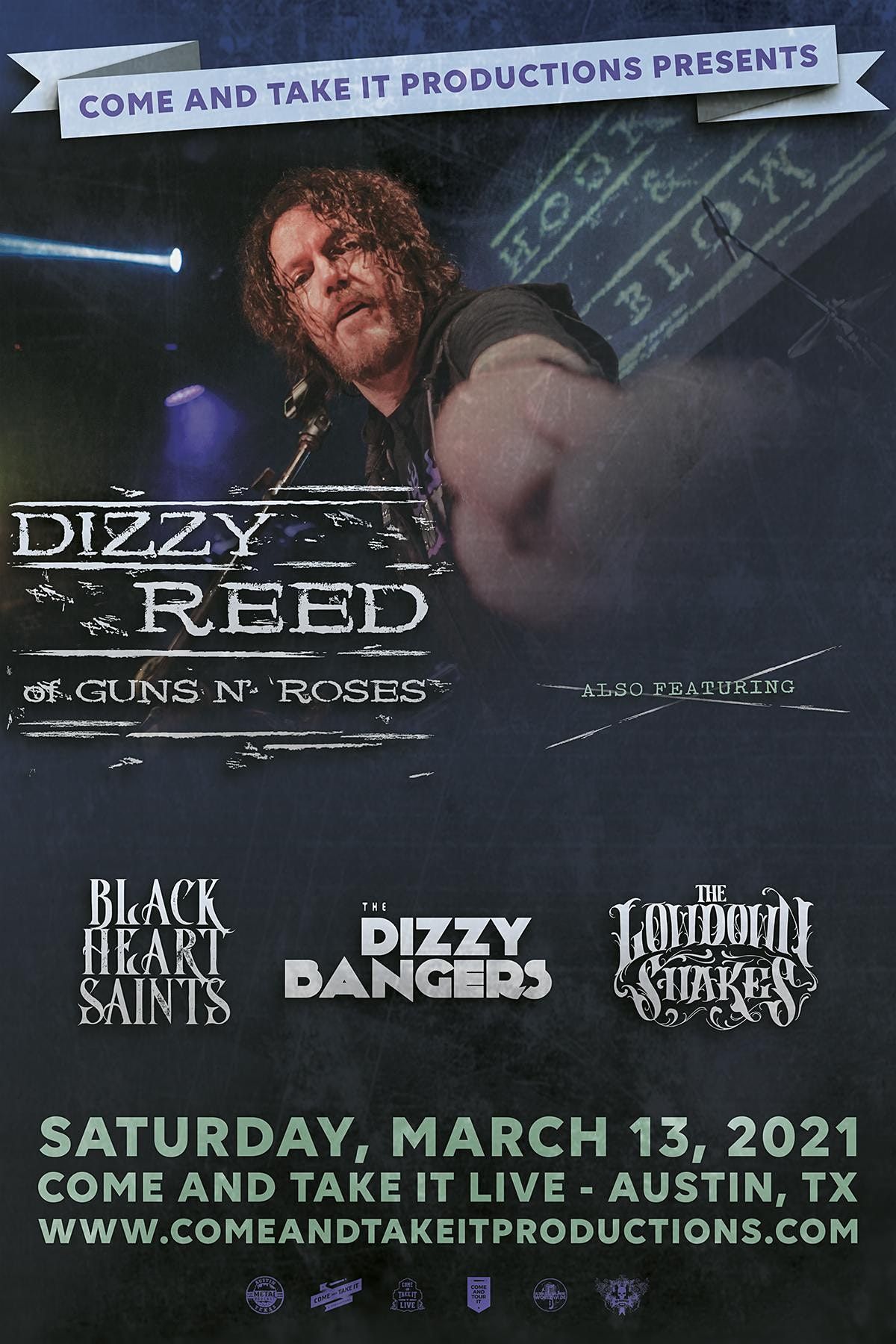 DIZZY REED of Guns N' Roses