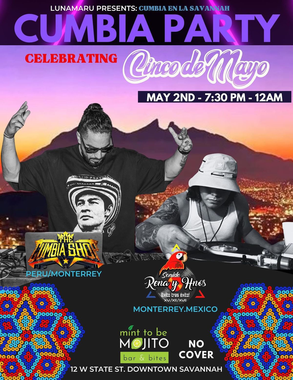 Cinco de Mayo Cumbia Party at Mint To Be Mojito
